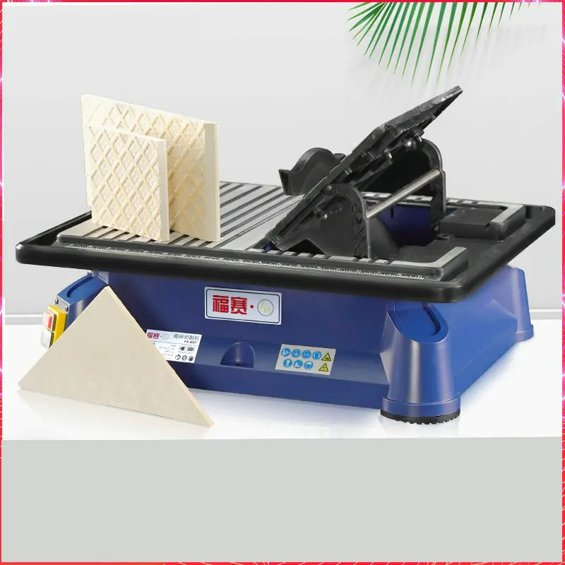 1KW Electric Desktop Tile Cutting Machine High Precision Cutting Power Tools 45/90° Cutting Chamfering Chainsaw Home Improvement