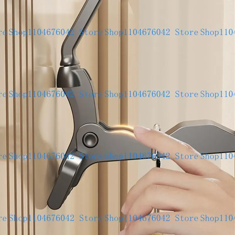 

Portable Folding Clothes Drying Rack Convenient Designs with 5 Hangers Home Accessory for Small Space Hanging Solution