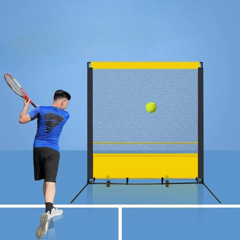 Professional Tennis Rebound Net Single Practice Detachable Rebound Nets Beginner Stable Training Net Portable Sports Equipment