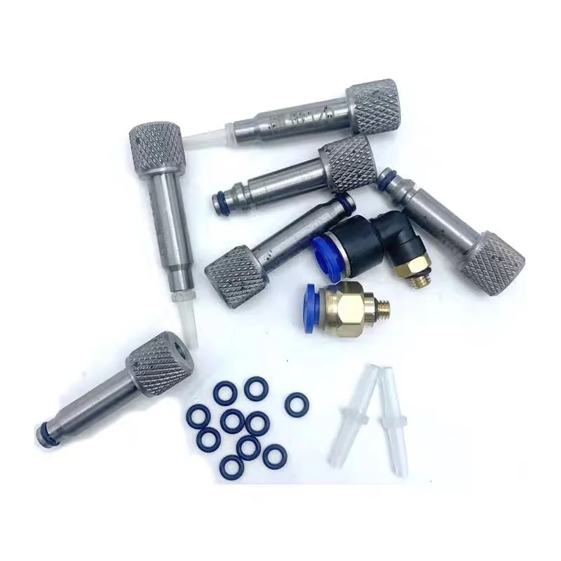 

for Bosch Denso Cummins CAT Diesel Injector Oil Return Adaptor Repair Tool Metal Connector