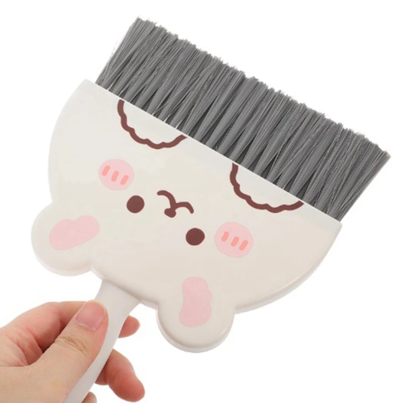 Mini Broom Dustpan Kids Cute Cartoon Small Cleaning Set Pretend Play Toys Toddler Little Housekeeping Helper Set