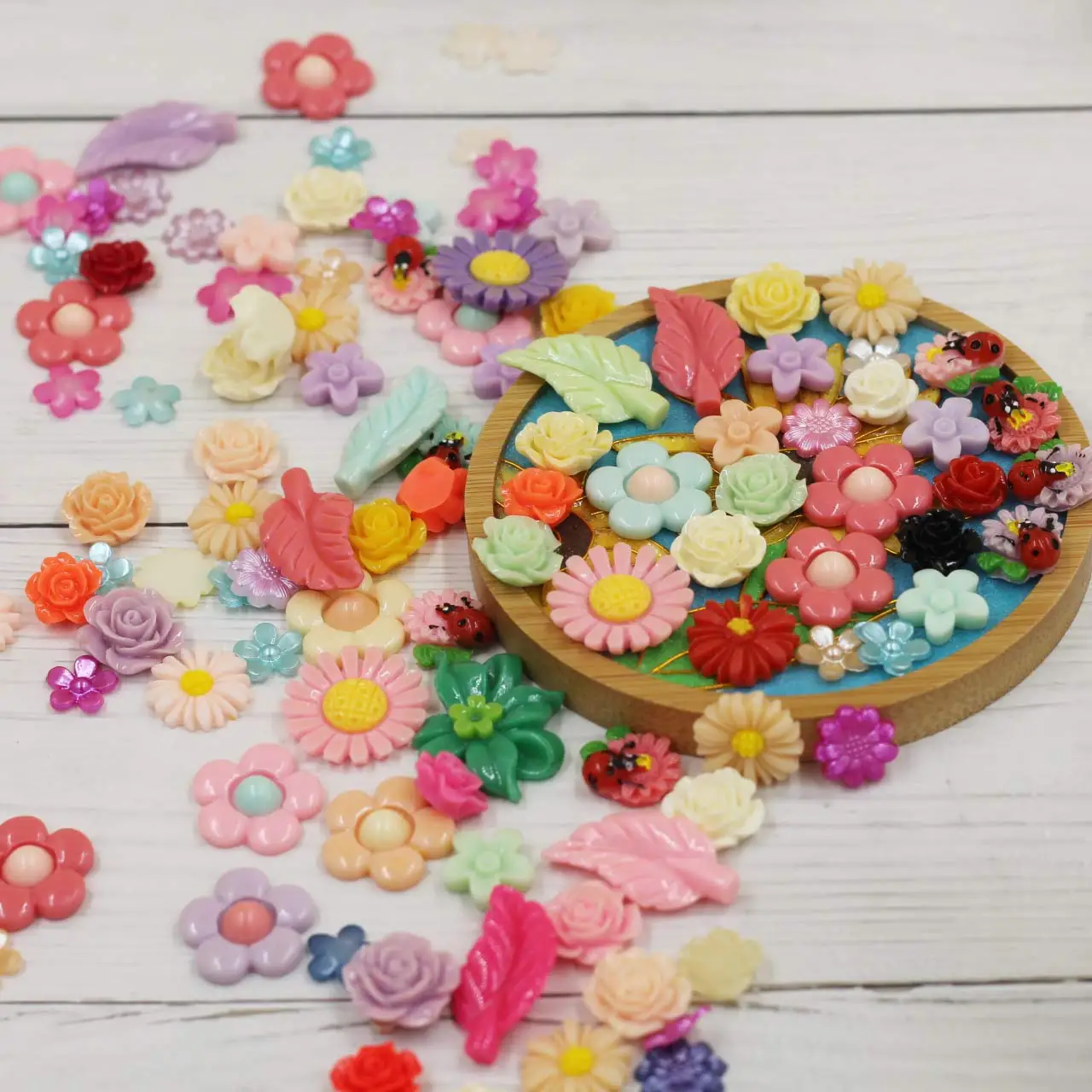 

Смешайте цветы, очаровательные камеи из смолы, разноцветные 10-35 мм, растительная тема, плоская задняя часть, украшения «сделай сам», ювелирные изделия, принадлежности для рукоделия, набор материалов