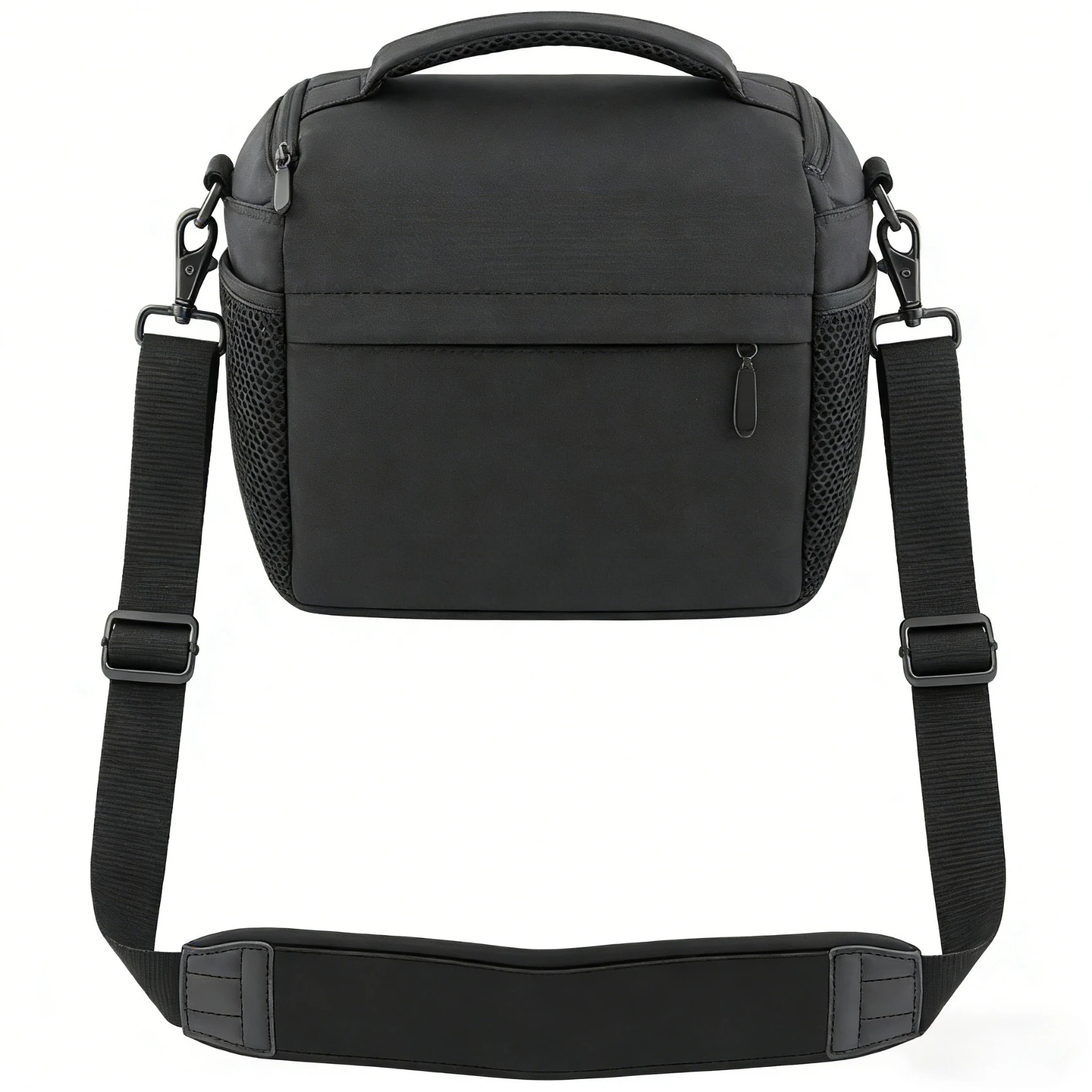 

1 шт. Черный регулируемый расширяющийся плечевой ремень для сумки для фотоаппарата/ноутбука с двойным крючком