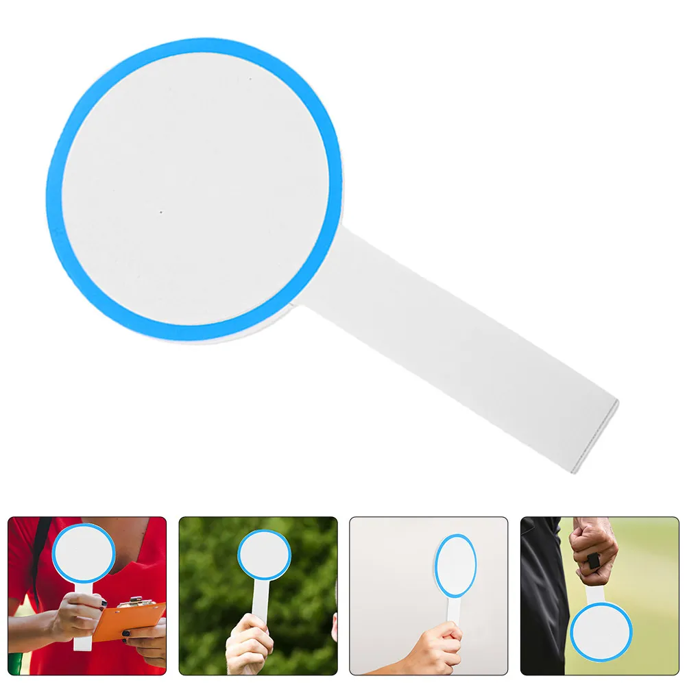

8Pcs Simple Compact Dry Erase Scoreboard Handheld Whiteboard Paddle for Games Tournaments Education Erasable Reusable Writing