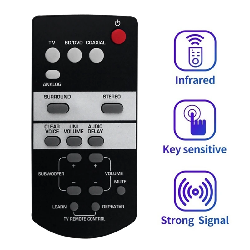 Fsr68 zj78800 ersetzen fernbedienung für yamaha sound bar YAS-103 YAS-93 yas103 yas93