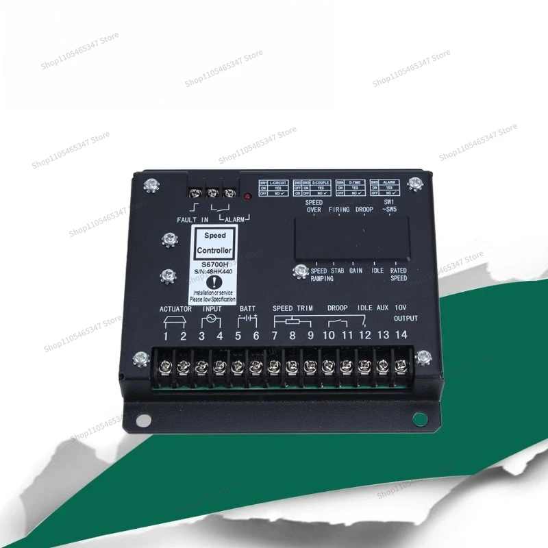 For S6700H Diesel Generator Set Control Speed Board S6700E