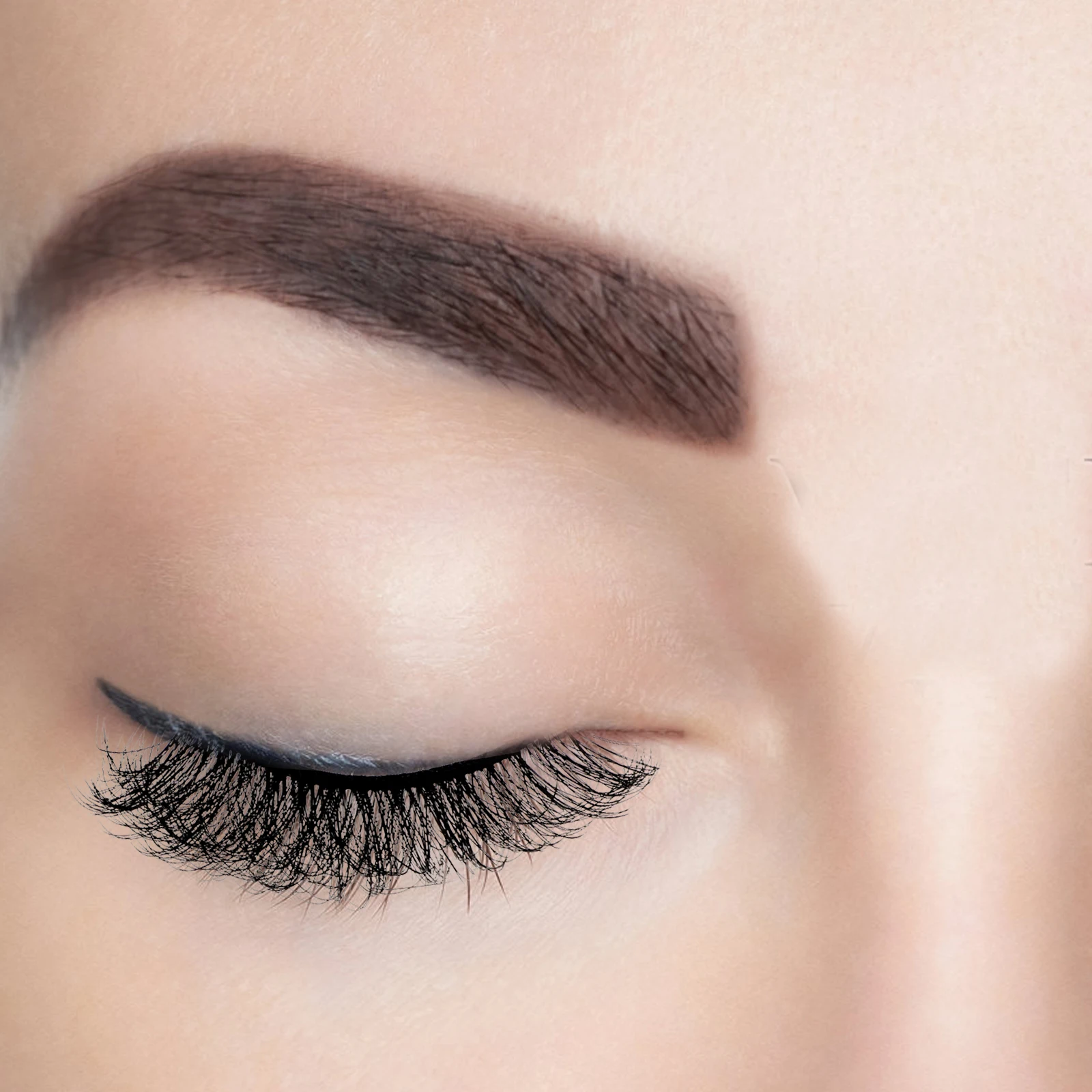 

3D False Lashes False Eyelash Lash Extensions Dense Faux Women Makeup Natural Long Comfortable Reusable