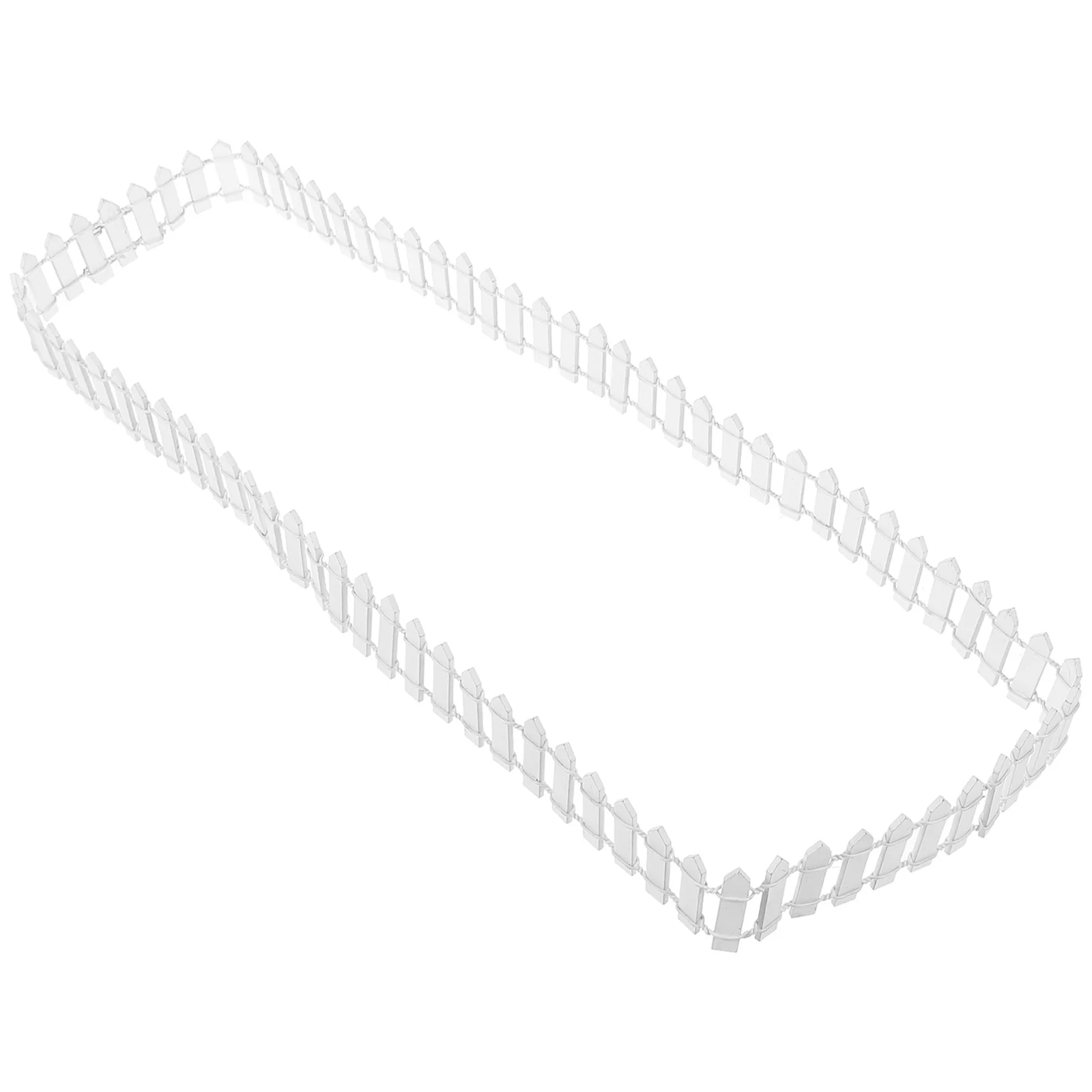 

Mini Wood Succulent Fence Decorative Mini Garden Plant Pot Ornament Small Short Garden Edging Miniature Fence for DIY Micro