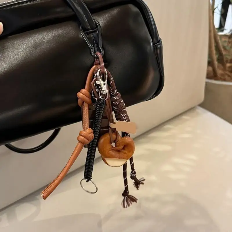 Multipurpose Charm Keychain Interior Pendant Made from Sturdy High Gluten Flour Portable for Personalize Vehicle Stylish