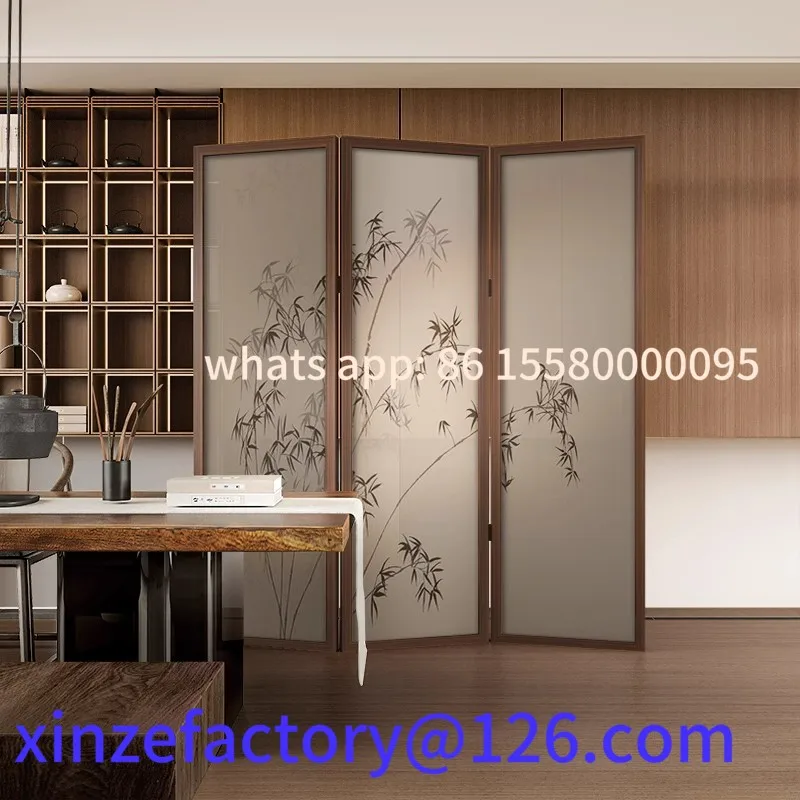 

Customizable new Chinese Song Dynasty aesthetic office screen