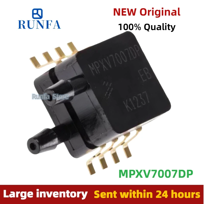 MPXV7007DP Analog voltage and pressure sensor transmitter 5V -7 To 7kPa SOP-8 Dual Port