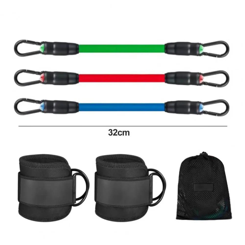 Ankle Resistance Bands Adjustable Ankle Resistance Band Set with Fastener Tape Design for Leg Workouts Portable Leg for Strength