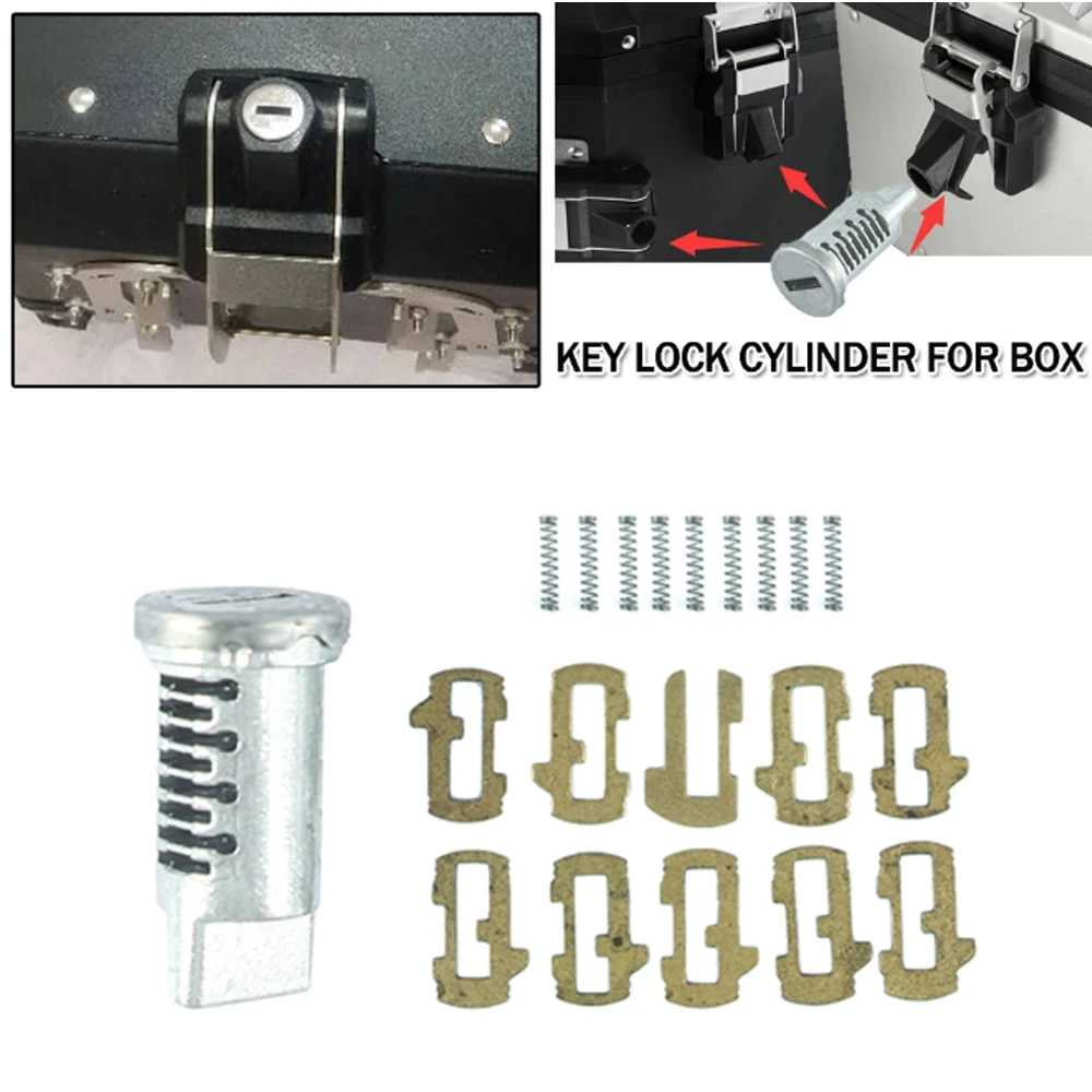 Key Cylinder Lock Cylinder Core Aluminum Trunk Saddlebag Top Case Box for BMW R1200GS LC R1250GS Adventure F750 F850 GS