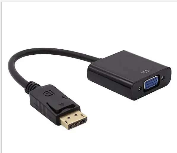 DP から VGA DisplayPort オスから VGA メス変換アダプタケーブル 1080P テレビラップトップコンピュータプロジェクター用