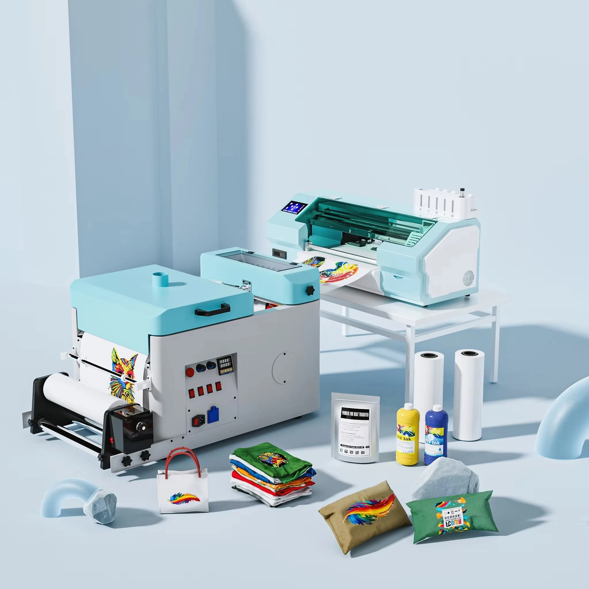 

Рулон пленки для переноса изображений PET 30 см для принтера XP600 DTF, струйный принтер A3 DTF, цифровая машина для DTF-печати