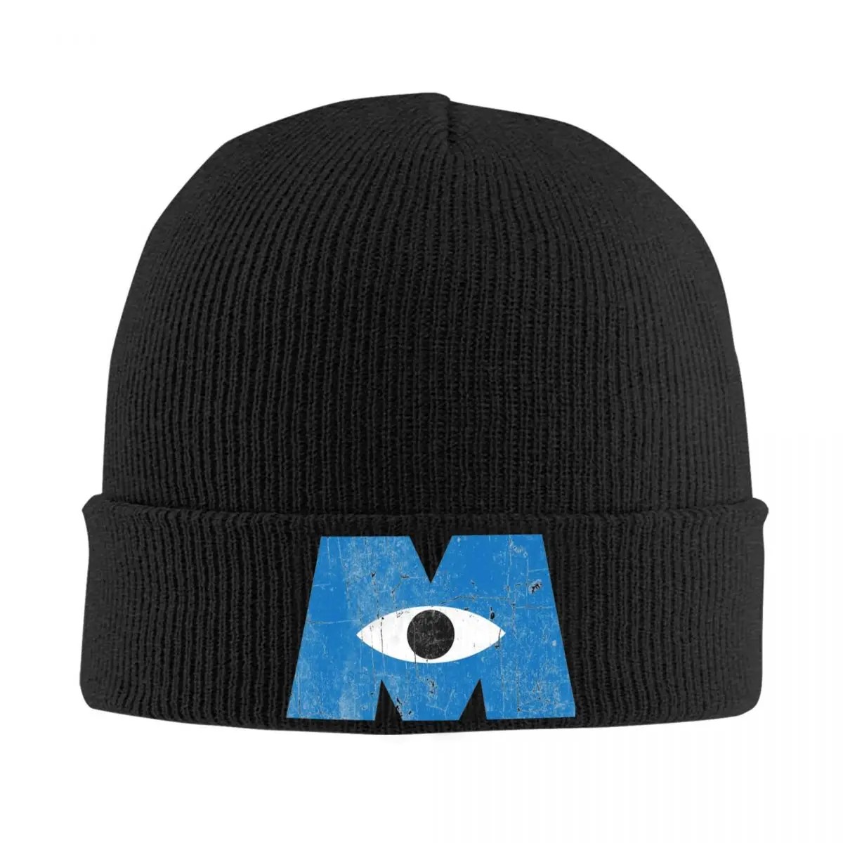 Monsters Inc. Mike And Sully Bonnet Hats University Sullivan Boo Knit Hat Adult Unisex Casual Head Wrap Beanie Hats Autumn Cap