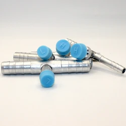 Automotive air-conditioning joint, air-conditioning rubber pipe connection aluminum fitting,Aluminum direct connection