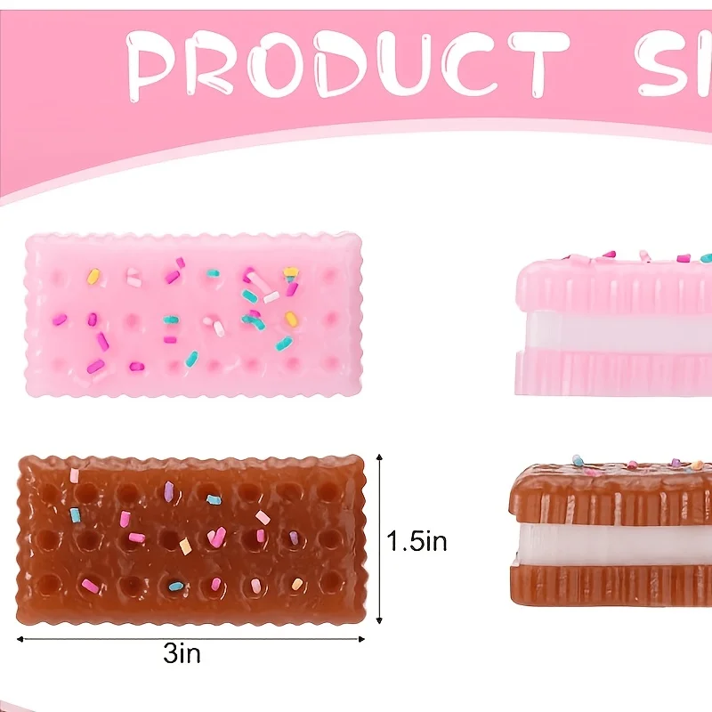1PCS Cookie Sticky Taba Squishy Fidget Toys Adults,Ultra-Soft Squeeze Toys, Fun Silicone Enjoy Decompression Toy,Soft(Random Sty