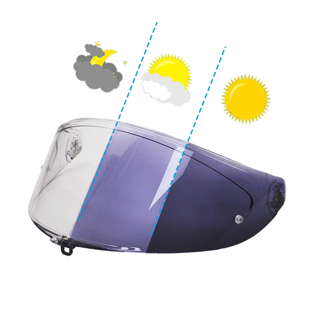 

K6 Photochromic Replacement Lens Shield for Agv K6/K6S Full Face Helmet Visor Motorcycle UV Protection Anti-fog Accessories