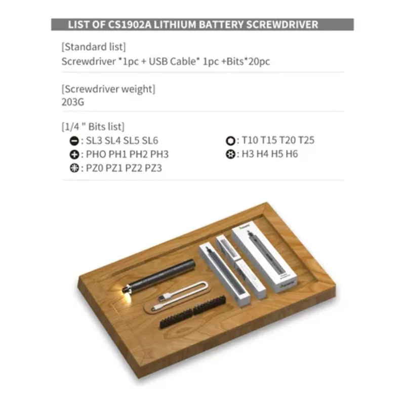 Wireless Adjustable Torque P Door Fixing Screwdrivers