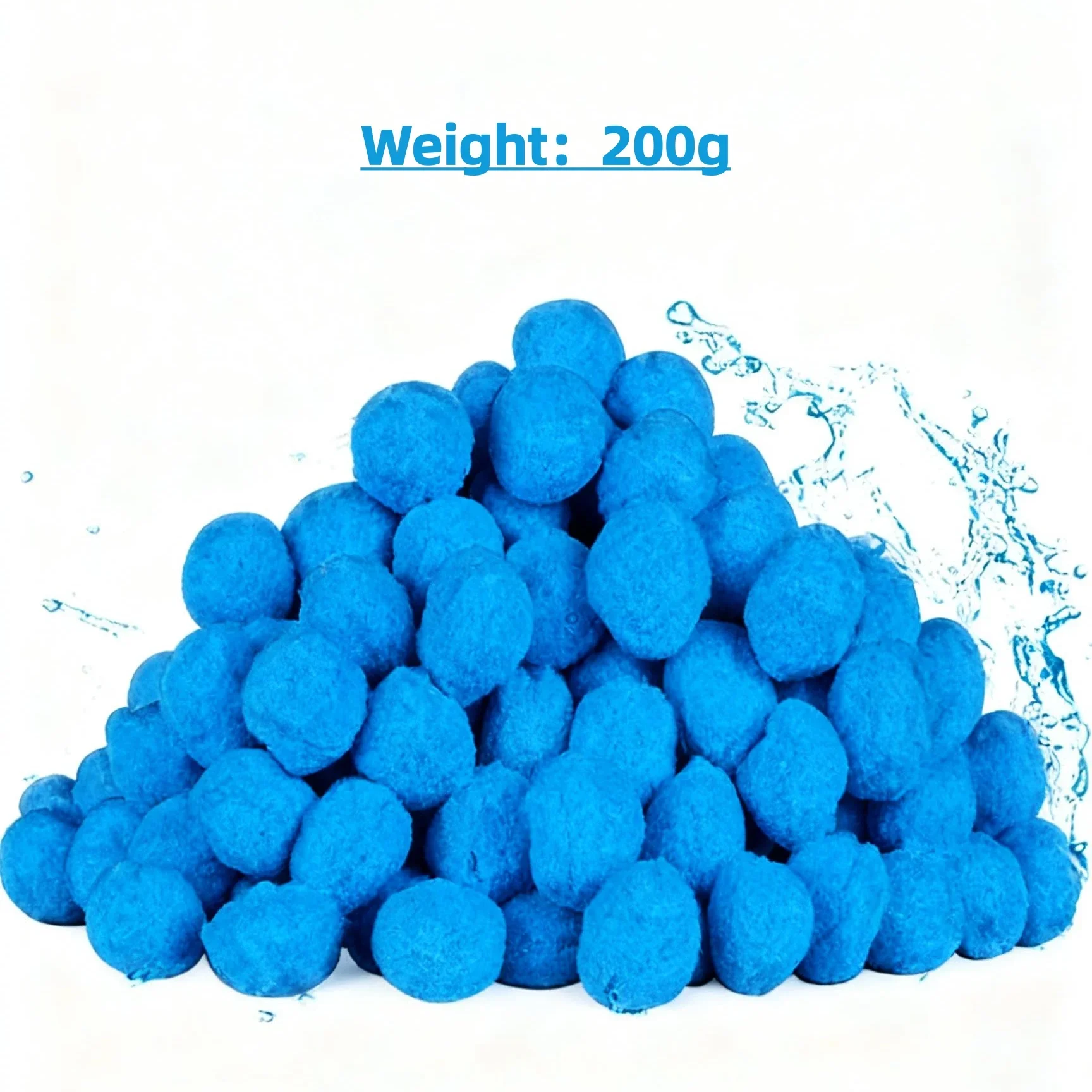 For Swimming Pool Filter Ball Media 100% Polyester Fiber Compatible With Sand Filter Pumps And Tanks For Clearer Water