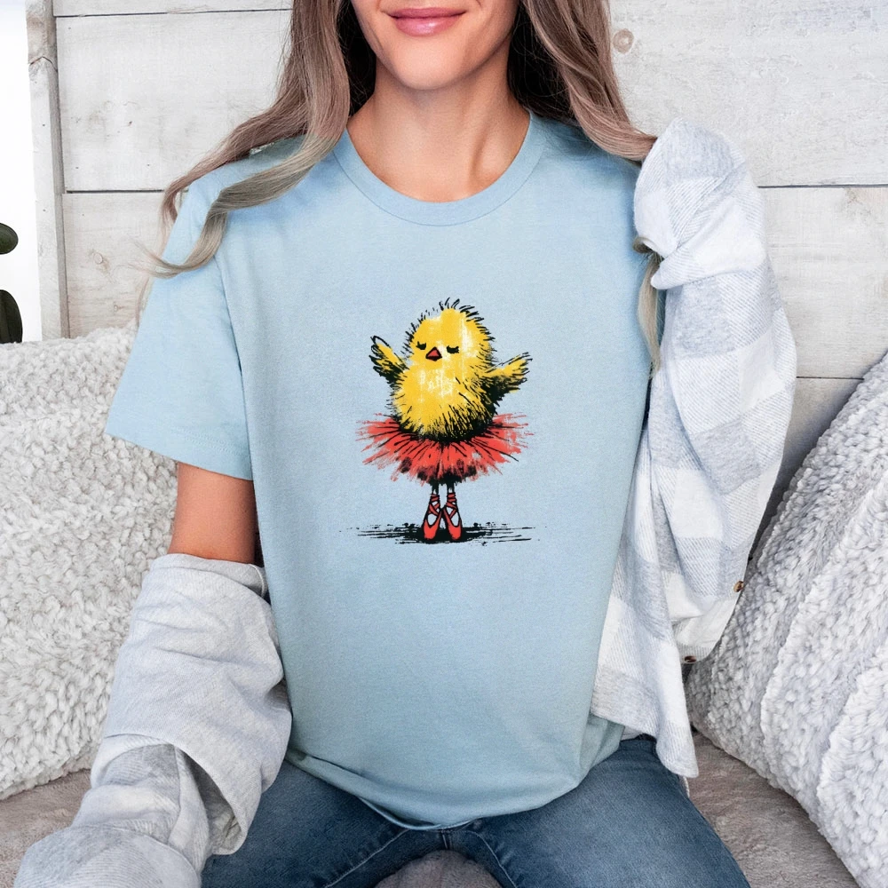 Y2K Kleding Vintage Grafische Print Katoenen T-shirt Tops Vrouw Verontruste Oversized Gym Kip Tee Ruwe Zoom Casual Streetwear Stijl