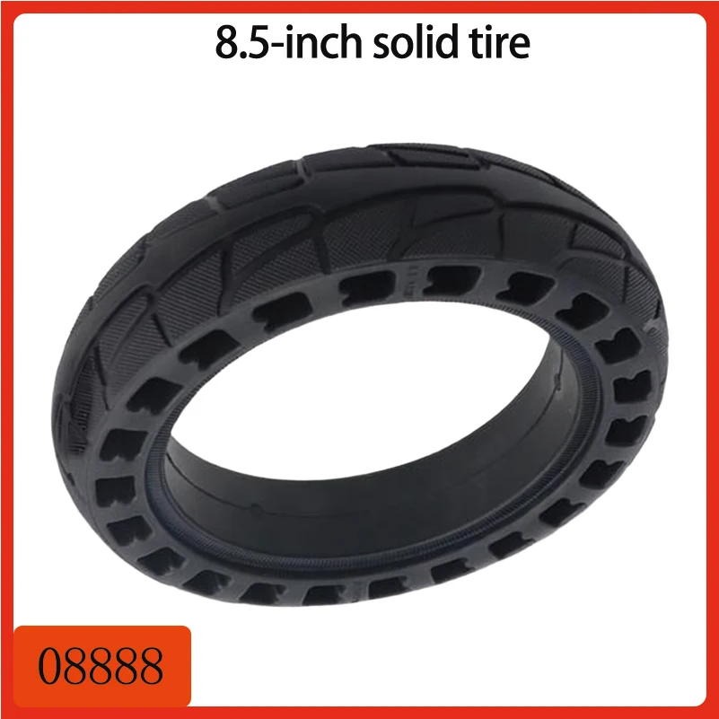 8.5 Inch Front/Rear Scooter Tire Wheel Solid Replacement Tyre 8 1/2X2 for Xiaomi M365 Electric Scooter Skateboard