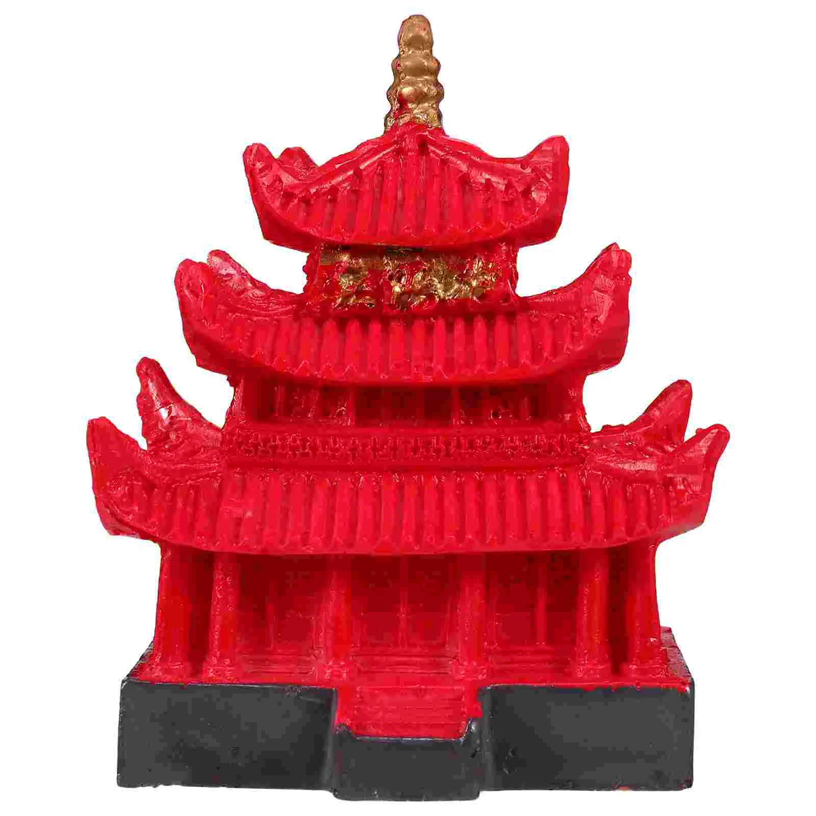 

Tower Landscape Design Betta Fish Tank Decor Accessories Ornaments Aquarium Pavilion for Tanks