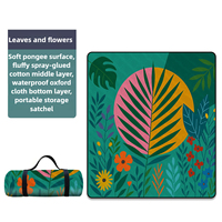 200x200cm Large Waterproof Camping Mat for Beach Picnic Outdoor, Non-Slip Moisture-Proof Ground Sheet Travel Hiking Crawling