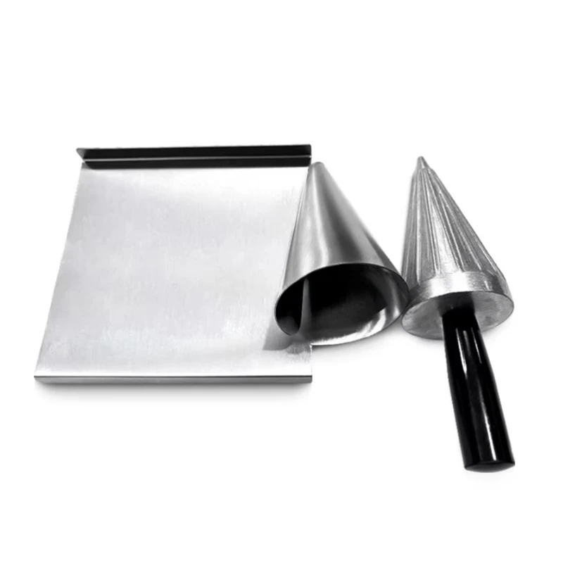 Making Ice Cream Waffles and Egg Rolls DIY Egg Roll Waffle  Cone Shaper