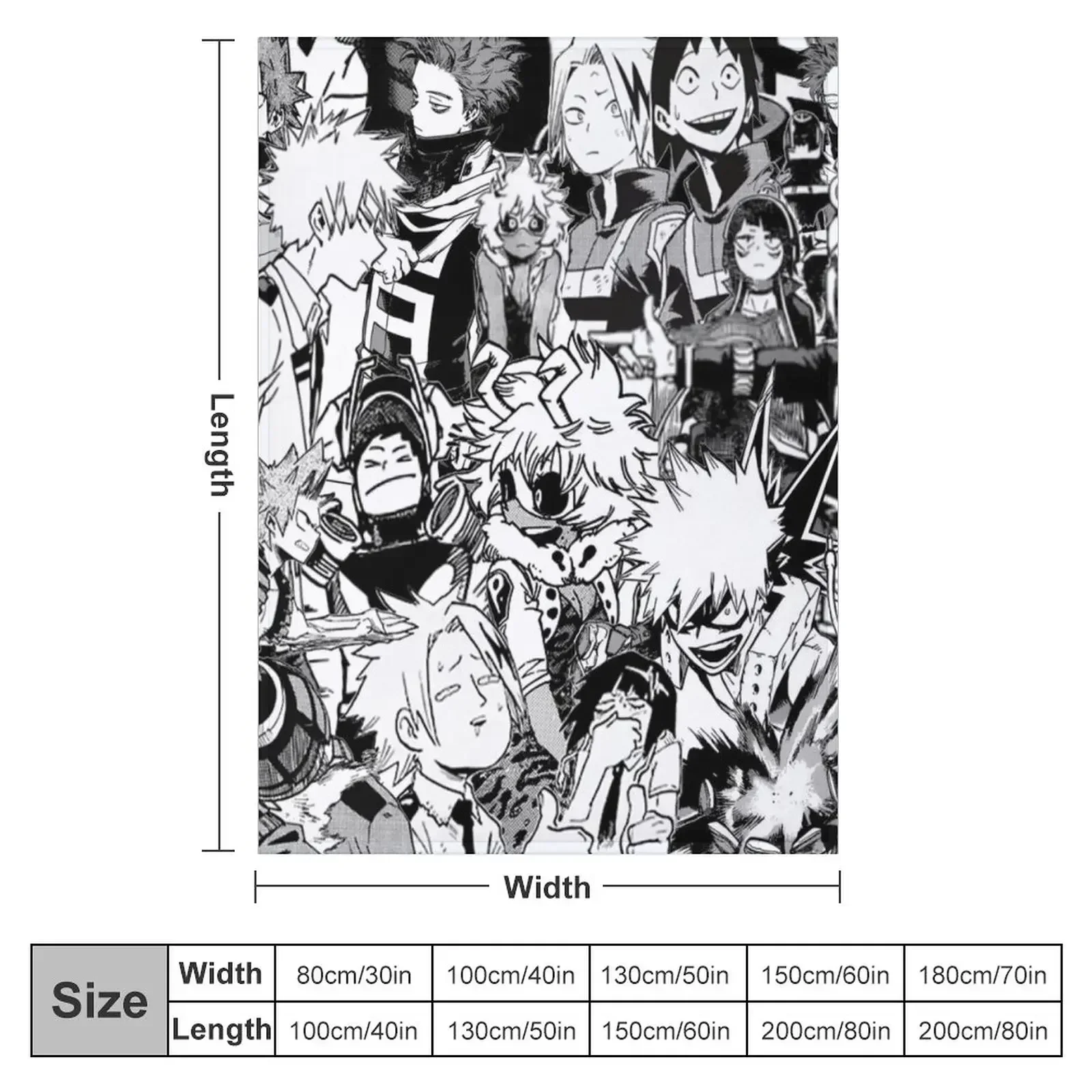 Bakusquad Throw Blanket Single Bed Blankets