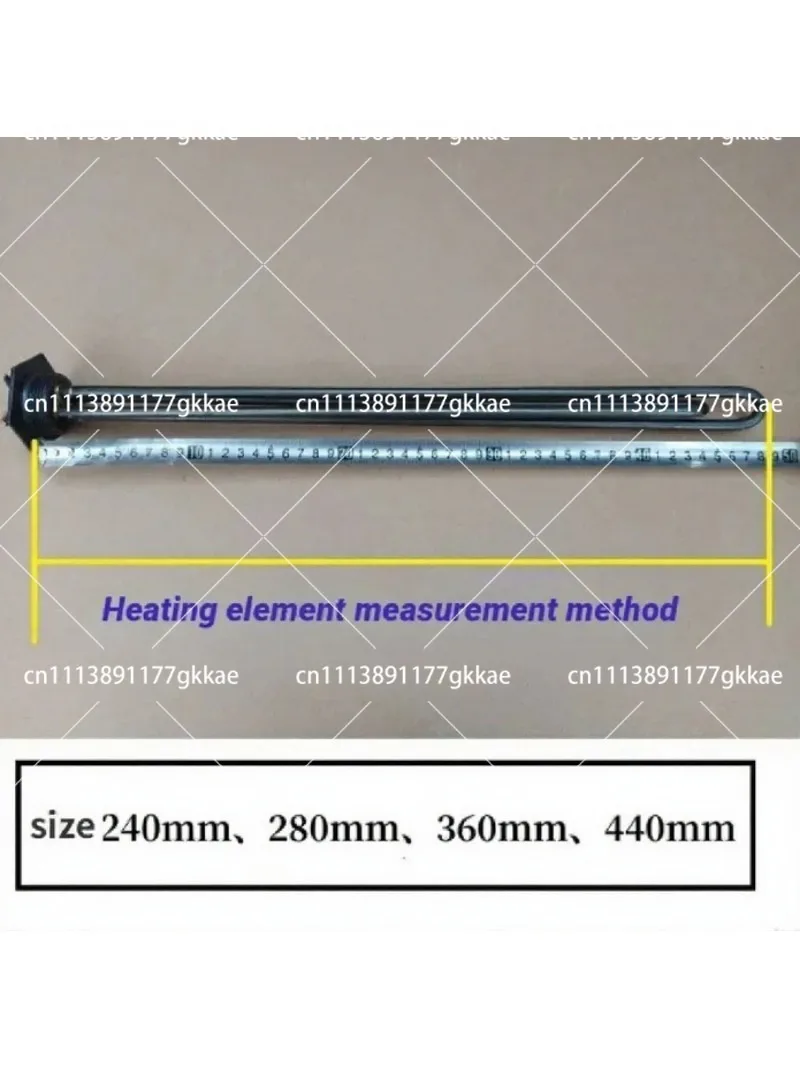 1000W 220V Electric Heating Element for Oil Heater Stove Replacement Heating Pipe Rod 2000W 2500W