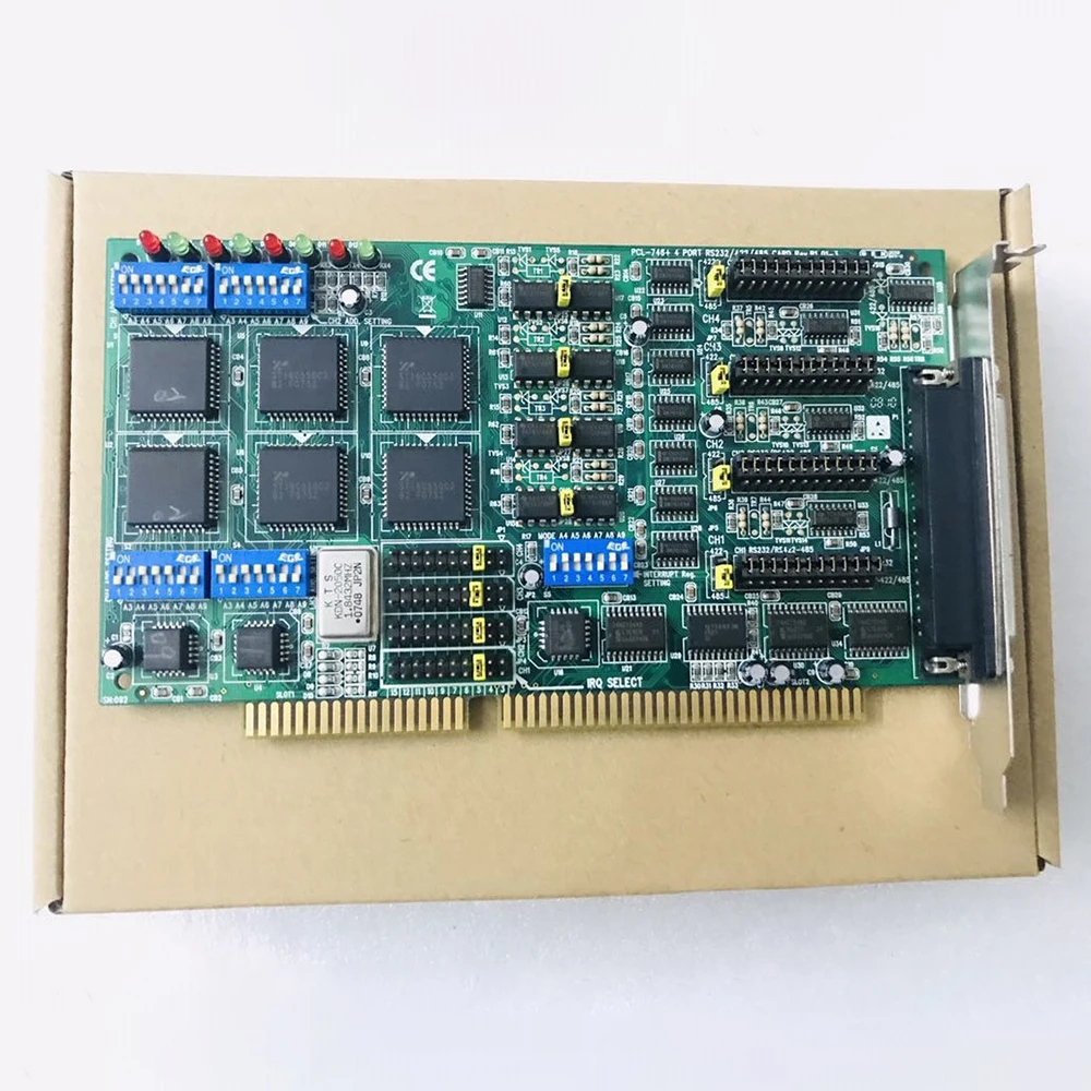 PCL-746+ REV.B1 For Advantech Data Capture Card 4 PORT RS-232/422/485