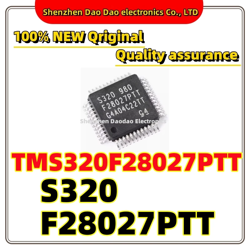 TMS320F28027PTT S320 F28027PTT LQFP-48 60MHz 32-bit control chip IC New original