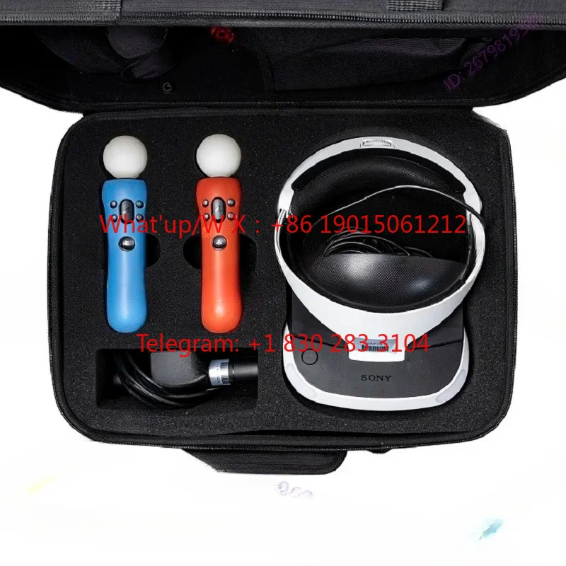 Product   PS4 PSVR glasses storage bag PS4 VR2 generation helmet light gun camera handle storage box