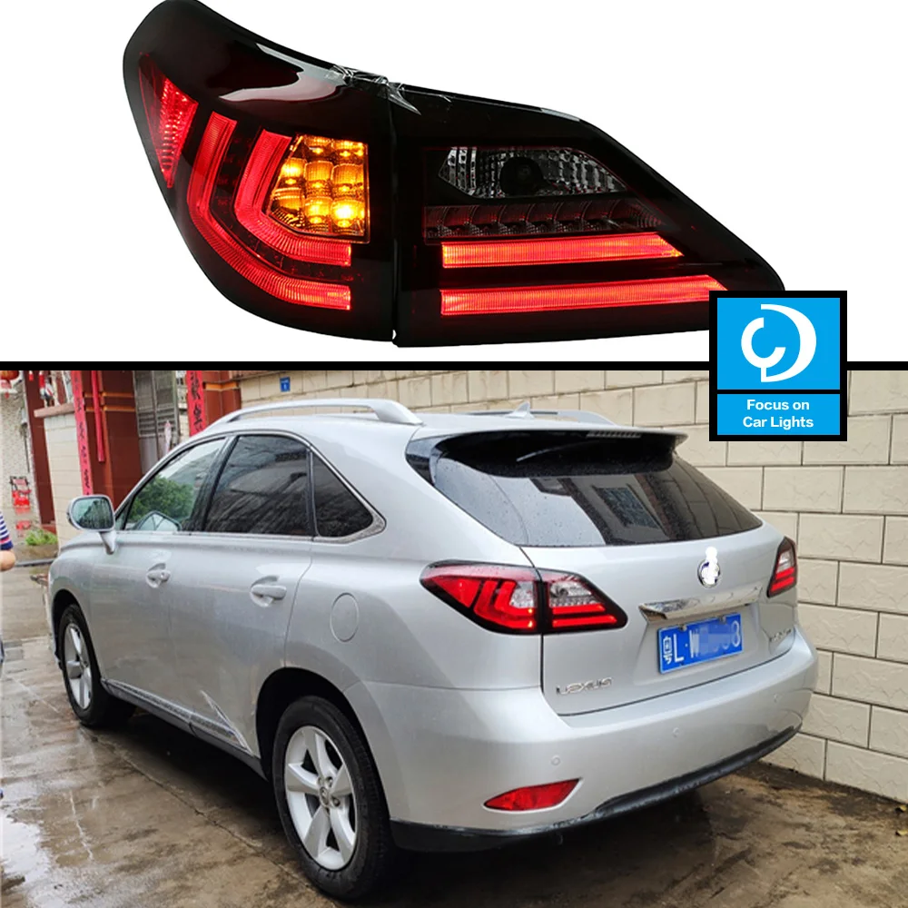 Taillights Styling for Lexus RX350 Tail Light 2004-2016 RX330 LED DRL Running Signal Brake Reversing Parking Facelift