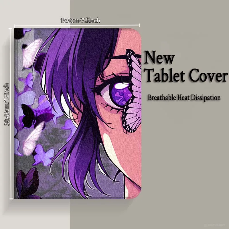 My Hero Academia Art For OPPO Pad 2 3 4 Neo Air SE X Pro 10.36 11 11.4 11.61 12.1 13.2 بوصة 2025 حافظة كمبيوتر لوحي قابلة للطي
