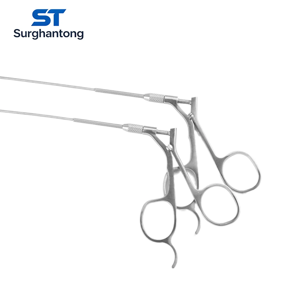 Medizinische chirurgische flexible Endoskop-Zangen und -Scheren (Φ1.3mm, Φ1.6mm, Φ2mm, 230mm, 415mm, 580mm) für Veterinär-Urologie, Zystoskopie und Ureteroskopie – Detail 5