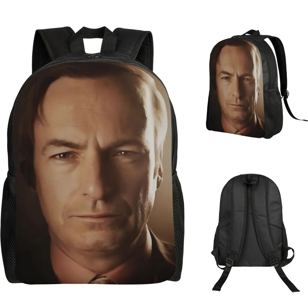 حقيبة ظهر ثلاثية الأبعاد من شاول جودمان ميمي حقيبة ظهر ذات سعة كبيرة للأطفال حقيبة كتب مدرسية حقائب كتف للرجال والنساء