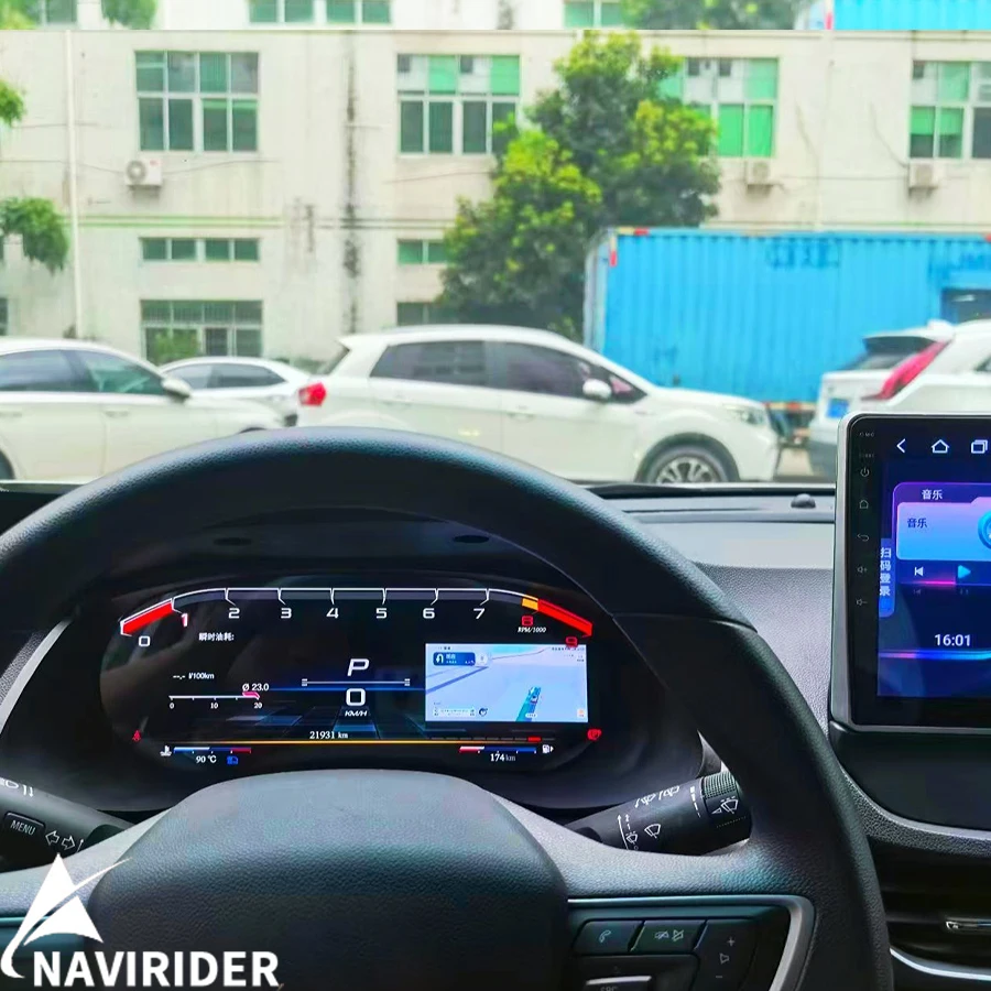 Upgrade Smart Cluster Multiple Colorful UI Car LCD Instrument For Chevrolet Orlando 2018-2020 Definition Display Cluster Panel
