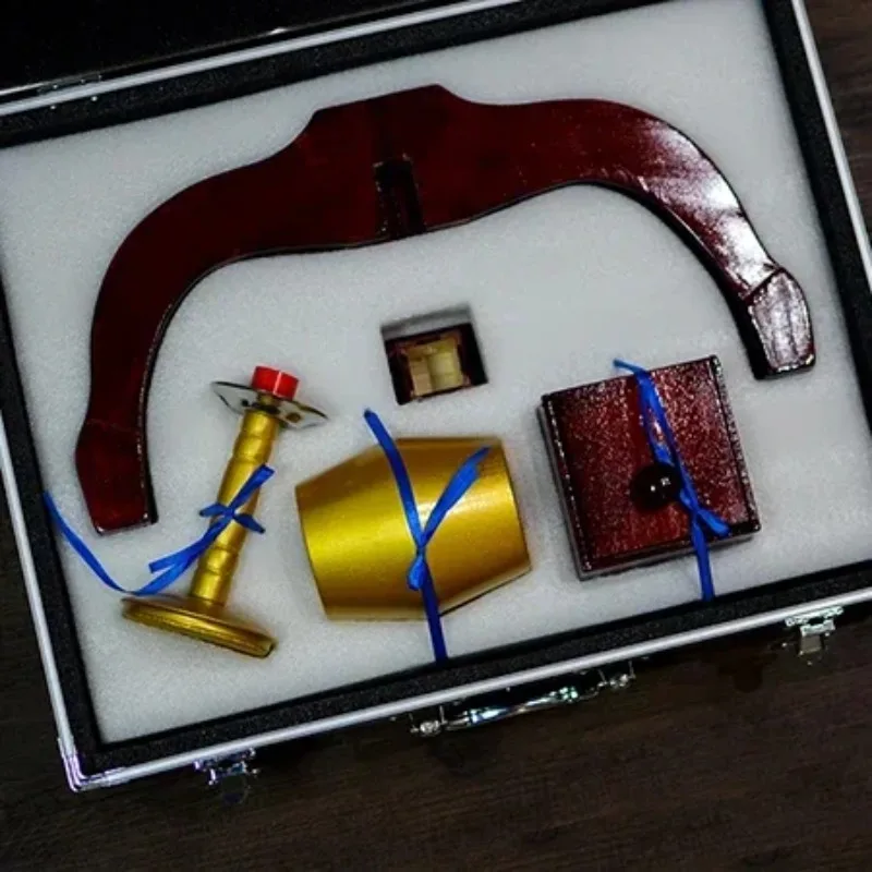 Multi-Functionลอยตารางป้องกันแรงโน้มถ่วงกล่องเทียนMagic TricksนักมายากลภาพลวงตาGimmick Props