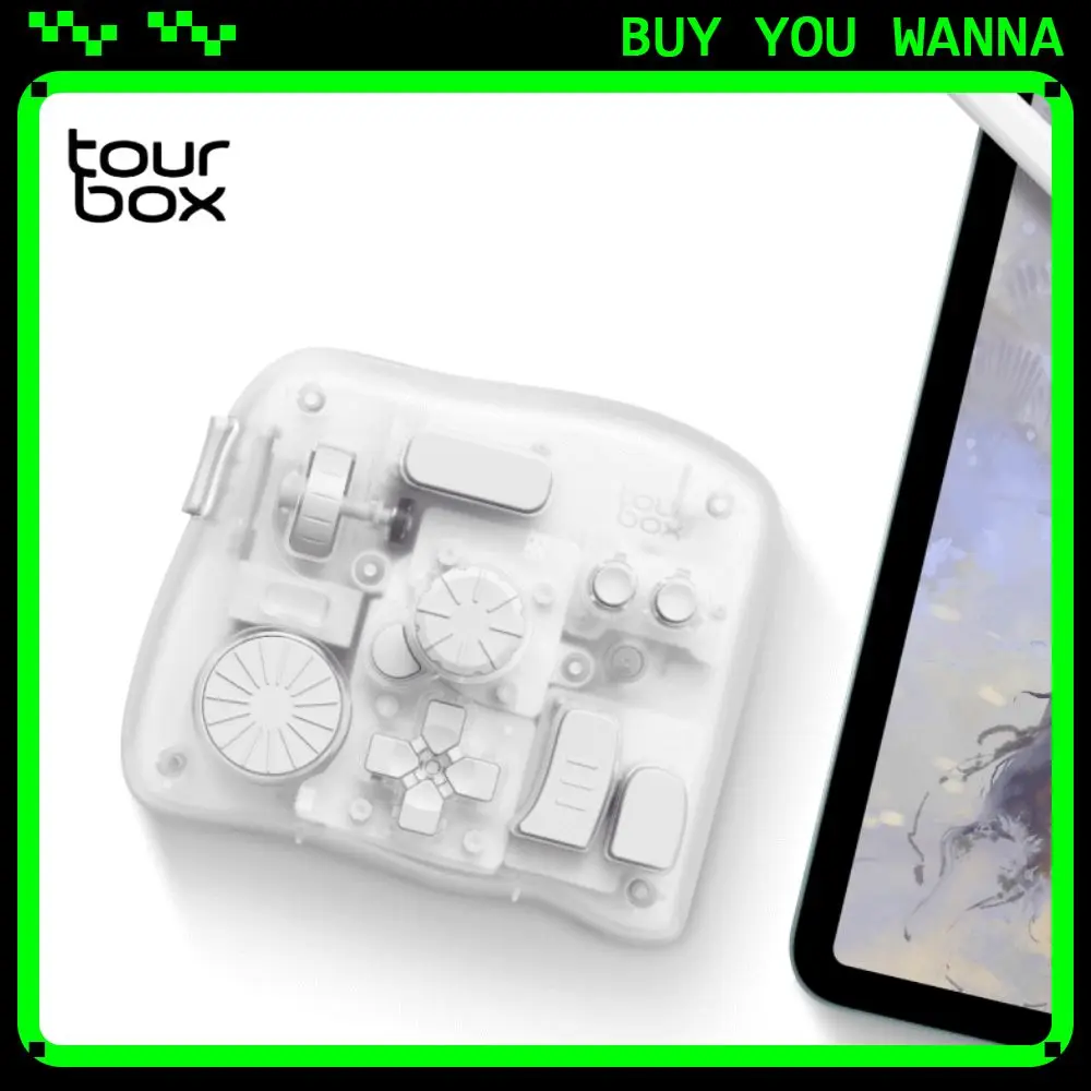 Novo tourbox elite plus teclado bluetooth série extrema console desenho personalizado csp ipad mini teclado portátil pc presente