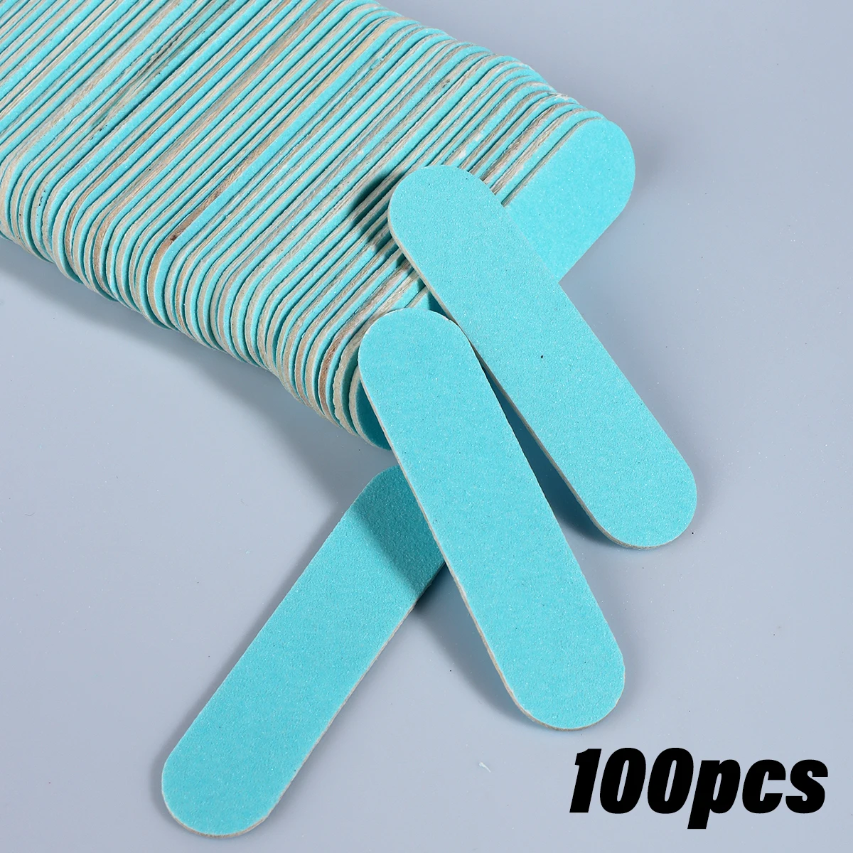 Dubbelzijdige nagelvijlen Mini hout schuurbufferblokset voor gellak manicure pedicure salon professionele nail art tools