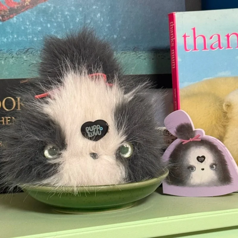 

Genuine Heyone Puppo Luvu Luvu From Fluff Star Series Blind Box Cute Plush Puppy Doll Bag Pendant Desktop Ornament Gift