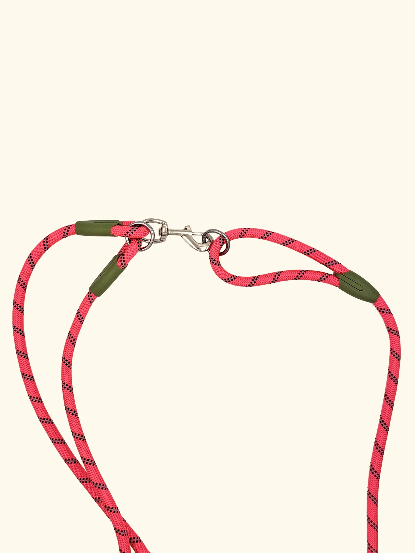 Reflektierende Nylon-Leinen, Haustier-Hunde-Kette, Zugseil führt zum Laufen, Hunde zu Fuß, freie Hände, Seilkette für kleine und große Hunde – Detail 5