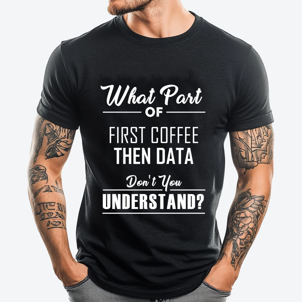 

What Part Of Don T You Understand Punny Computer Science White Graphic Tee Christmas Shirt Figures Cotton T shirt