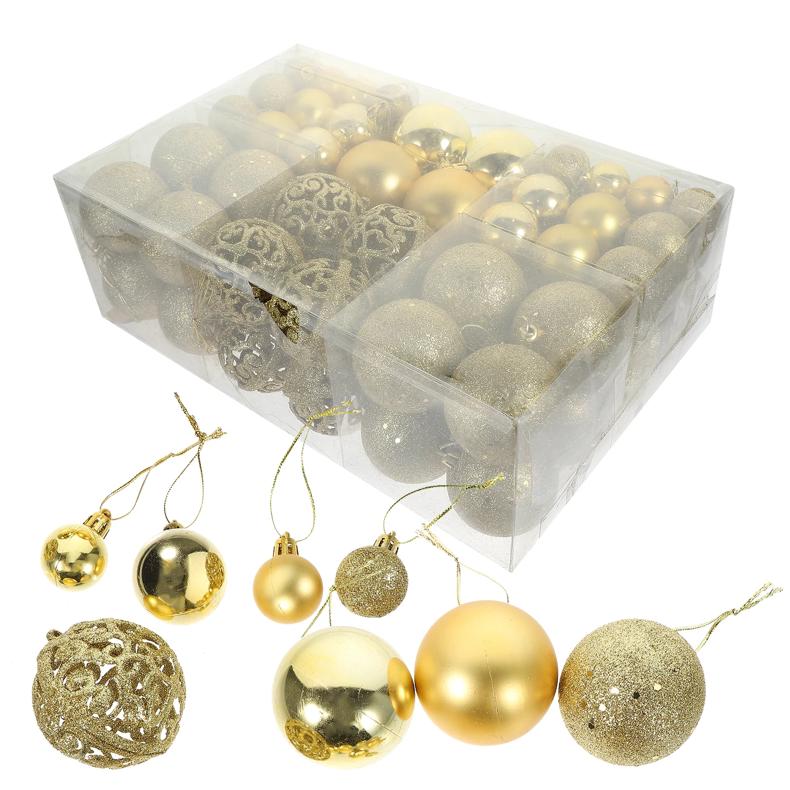 

Christmas Ball Hanging Decor Creative Shape Design For Holiday Party Home Decoration Xmas Tree Pendant Ornament