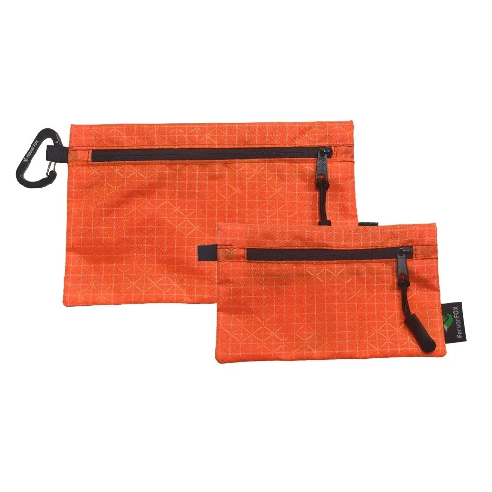 Portable Lightweight Outdoor Storage Bag Waterproof Zipper Outdoor Organizer ‌Wear Resistant Key Card Wallet Travel