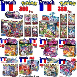 Hot Spanish Pokemon Cards English French CROWN ZENITH SILVER TEMPEST Lost Origin Brilliant Stars Carte Pokémon Collection Toys