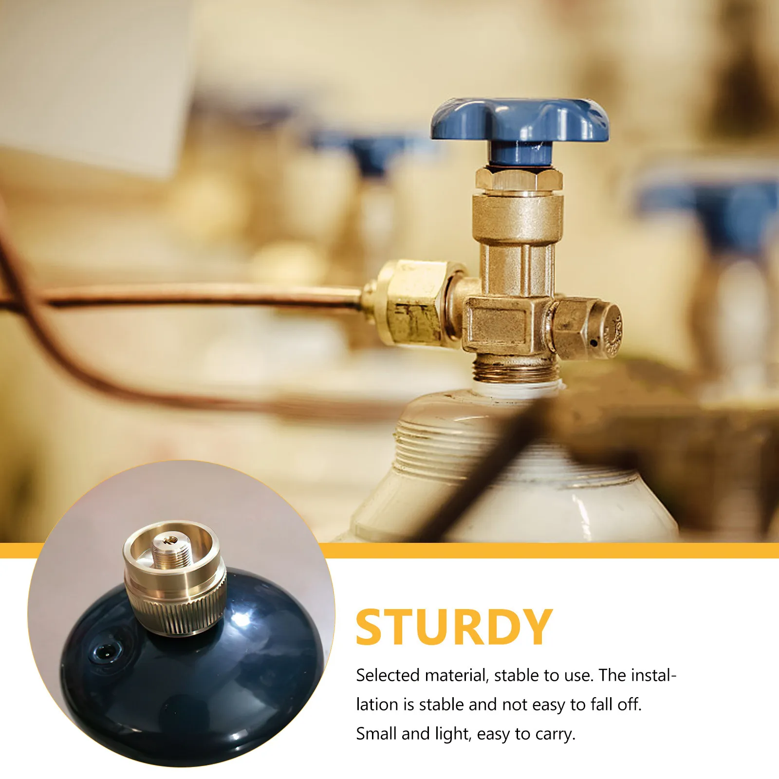 

Преобразователь для пропанового баллона для походной плиты и уличного гриля: прочный, компактный, легкий, профессиональный конвертер для газовых баллонов и печей